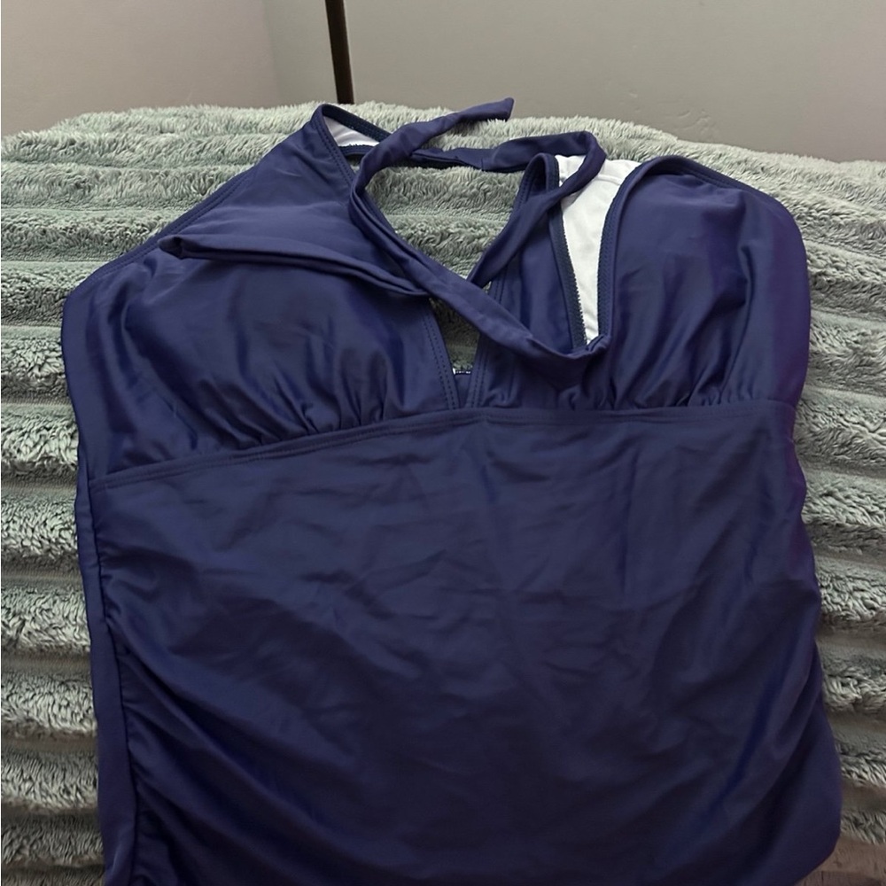Navy Blue Women's Swimwear - Picture 1 of 3